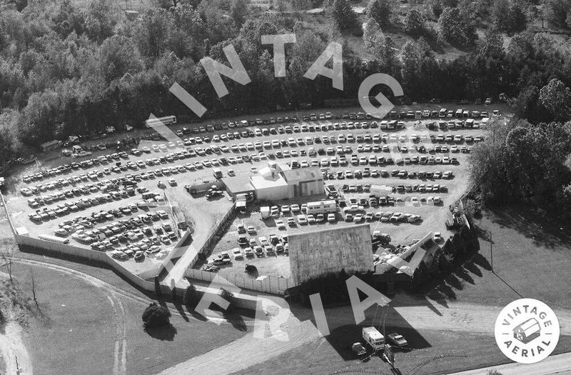 131 Drive-In Theatre - Vintage Aerial (newer photo)